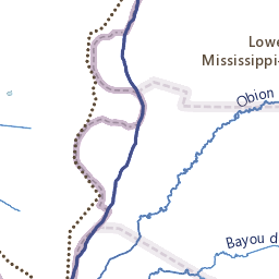 Reelfoot Lake Watersheds Printable Map